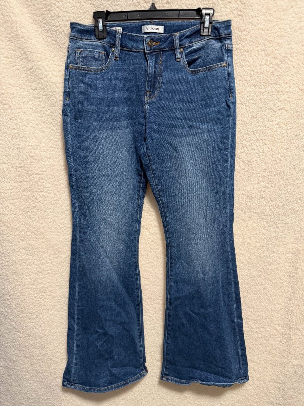 VIGOSS JEANS Stretchy Bootcut Denim Medium Wash Boot Cut Size 28 / 6
